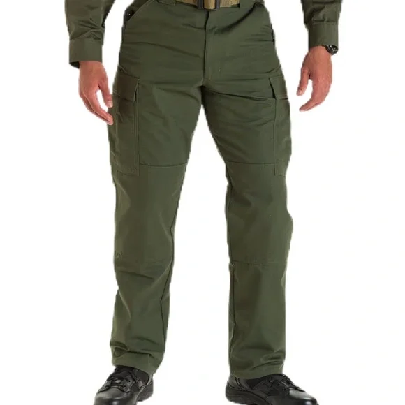 5.11 Tactical Olive Utility Pants - Picture 3 of 4